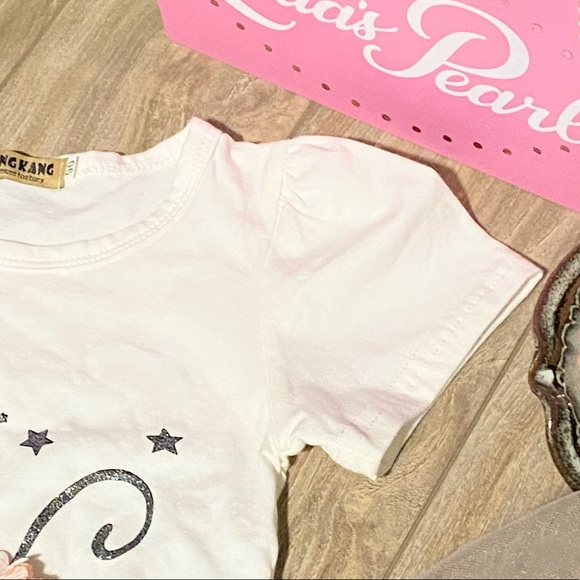 KangKang Girls 2pc Fancy Cat Top & Grey Tool Skirt - Picture 4 of 10